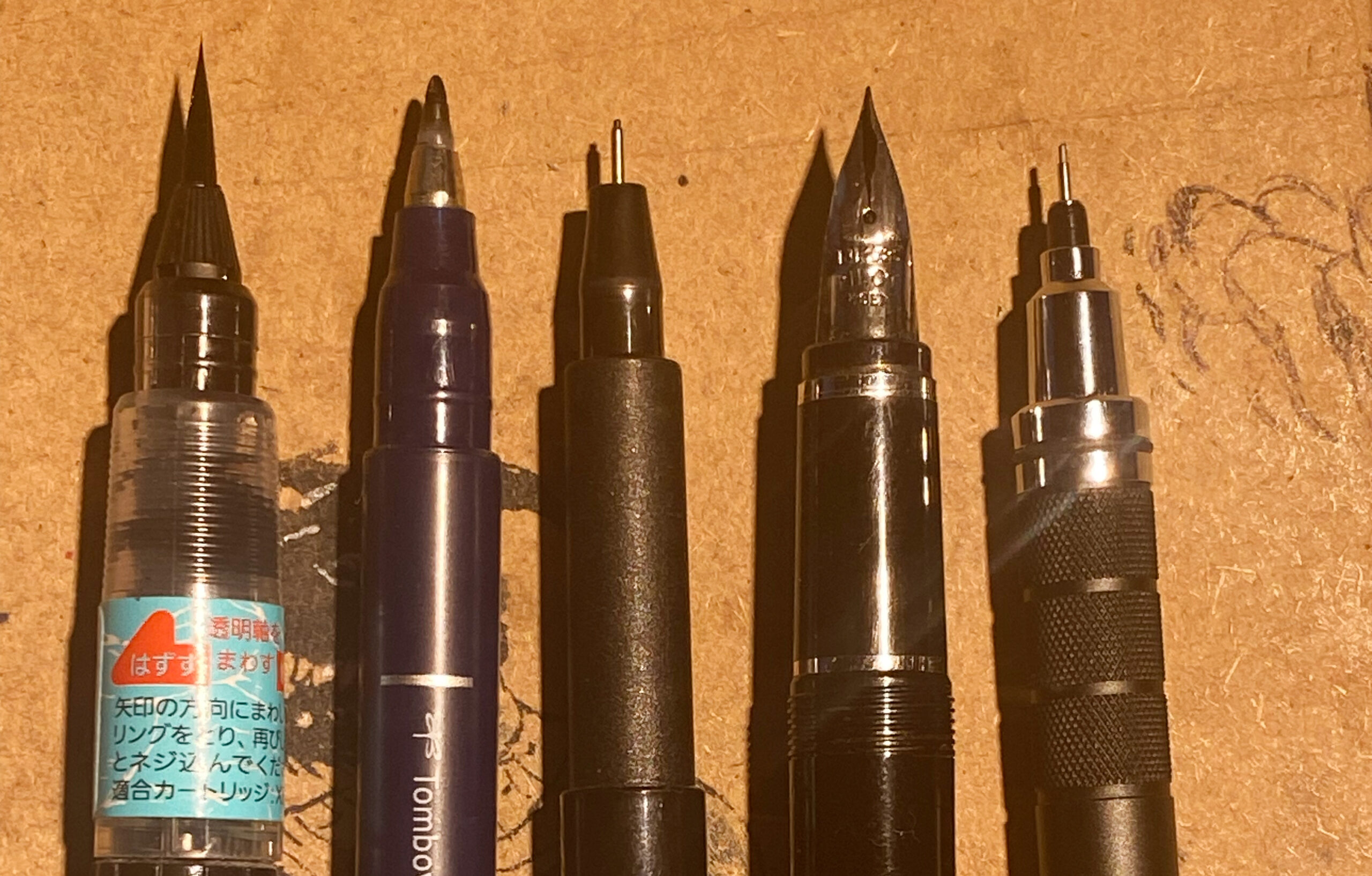 my current drawing tools of choice
